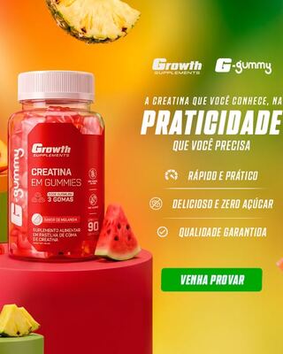 Anúncio da Growth