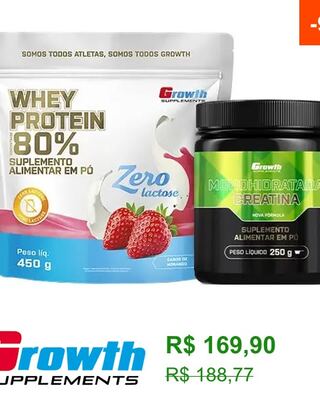 Anúncio da Growth