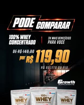 Anúncio da Growth