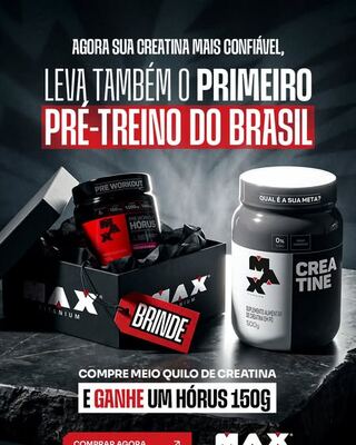 Anúncio da Max Titanium